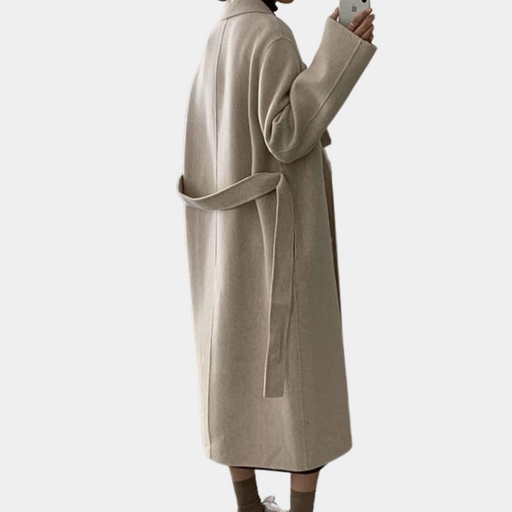 Drune | Luxus Lange Damenjacke Mit Knöpfen
