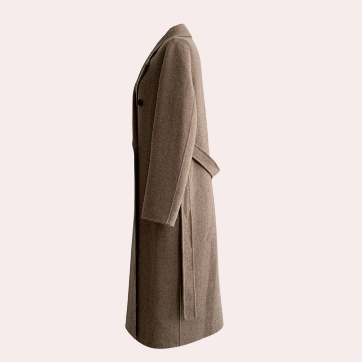 Drune | Luxus Lange Damenjacke Mit Knöpfen
