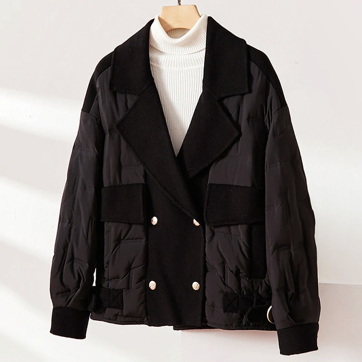 Drune | Gefütterte Woll-Daunenjacke für Frauen