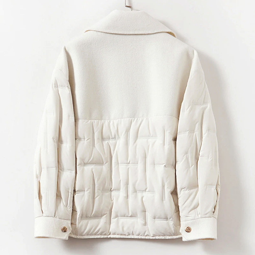 Drune | Gefütterte Woll-Daunenjacke für Frauen