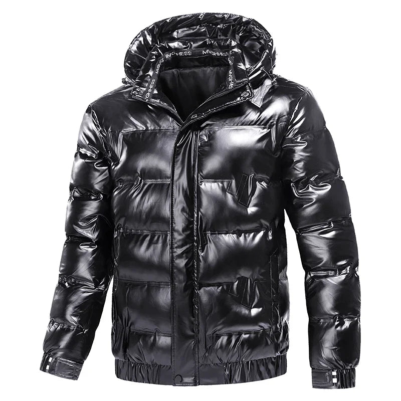 Drune | Elegante Steppjacke mit Kapuze für Herren Winter