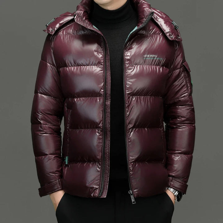 Drune | Elegante Daunenjacke für Herren Mit langen Ärmeln
