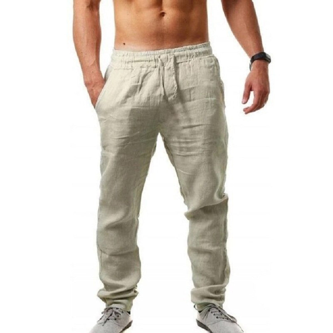 Drune | Sommer Leinen Herrenhose