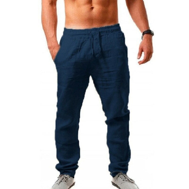 Drune | Sommer Leinen Herrenhose