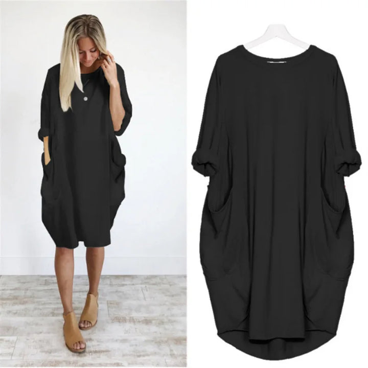 Drune | Bequemes Bauchbedeckendes Kleid