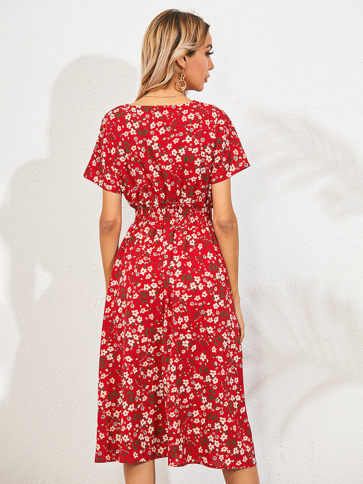 Drune | Damen Kleid mit Blumenmuster