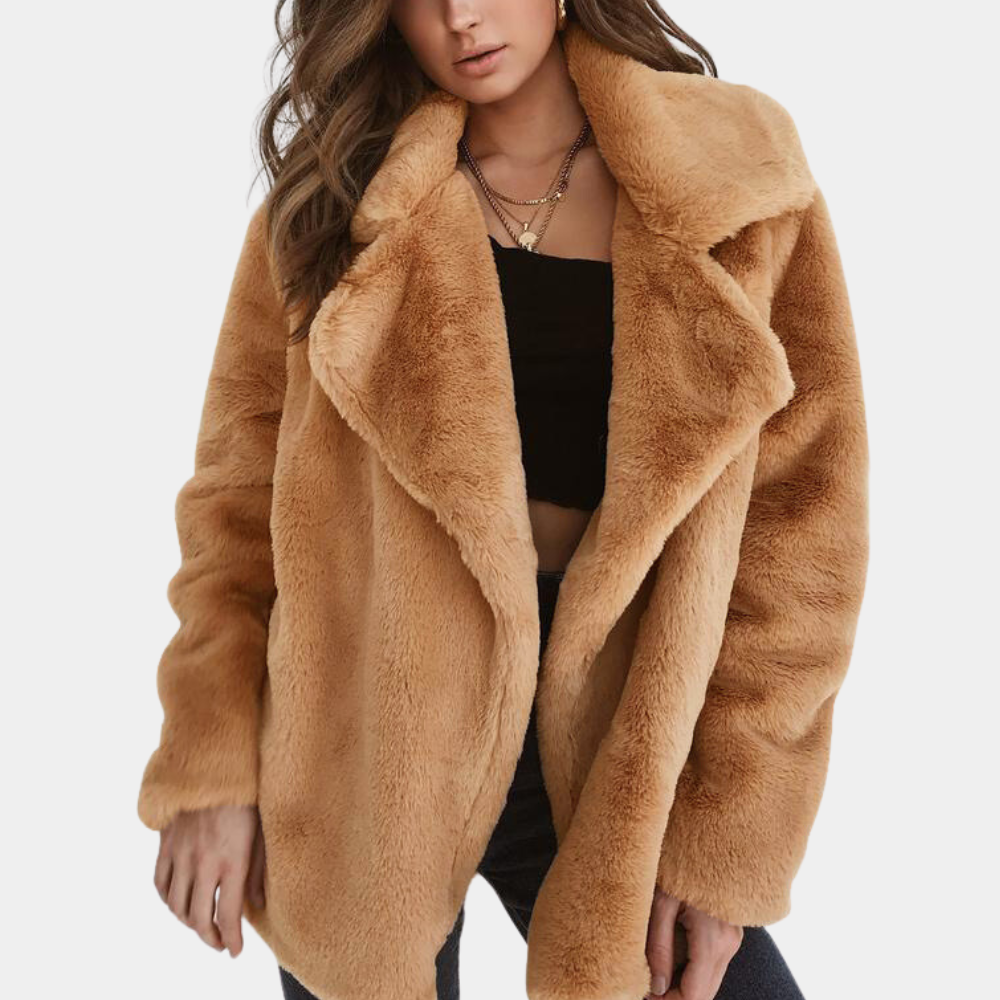 Drune | Warmer Teddy Winterjacke für Damen