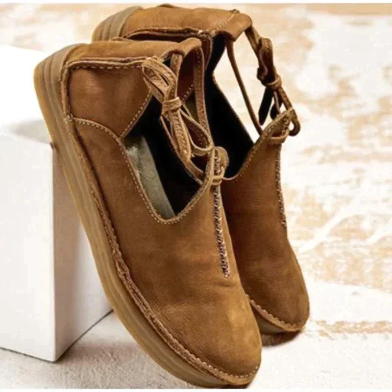 Damen Leder Herbstschuhe – Noëlle Drune
