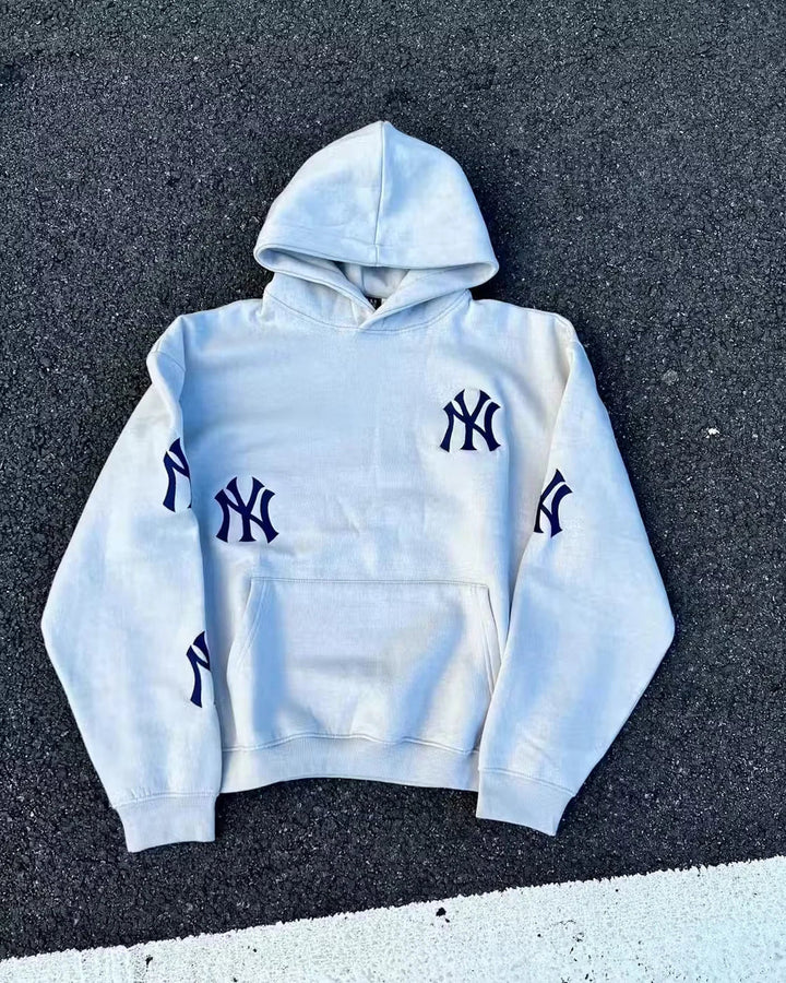 Damen NY Oversized Hoodie Mit Modernem Stil