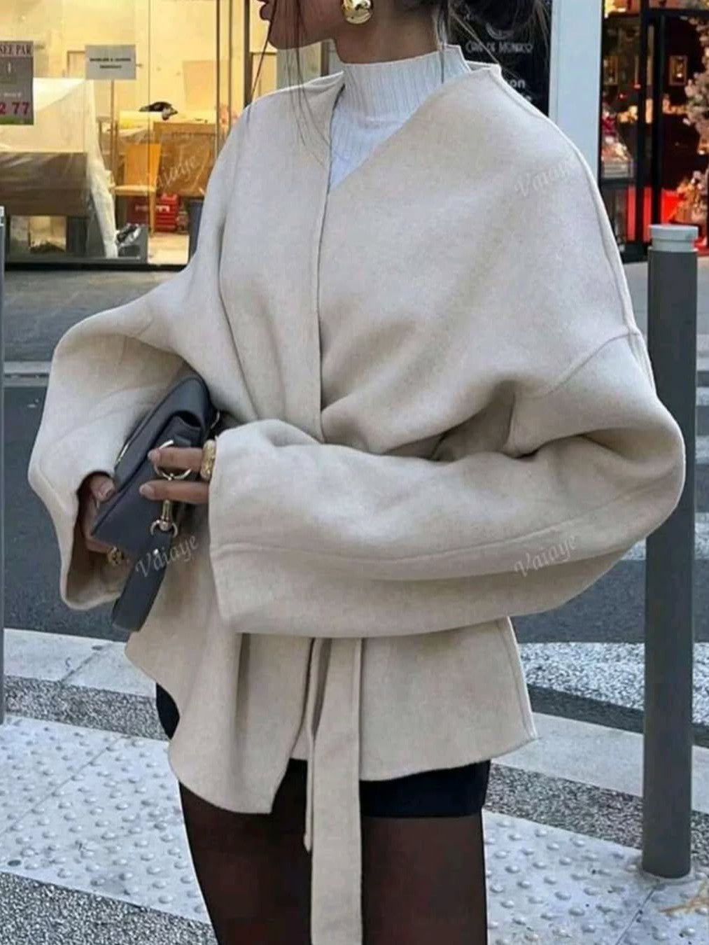 Drune | Schnürjacke mit Gürtel
