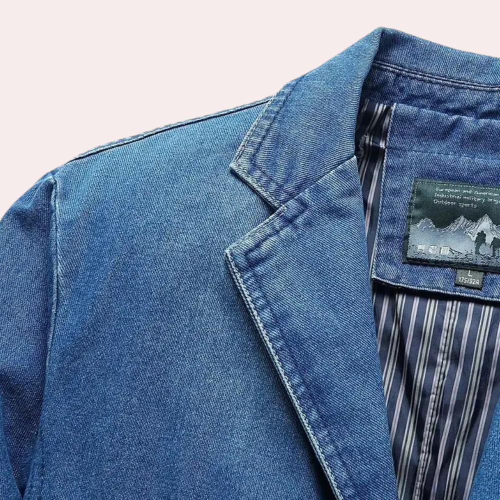 Drune | Denim Blazer für Männer