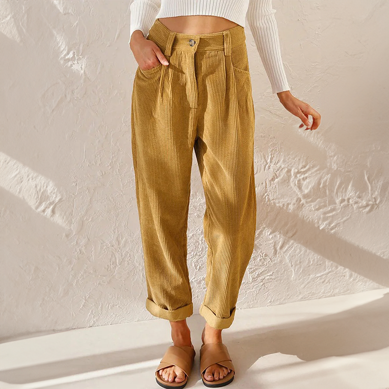 Drune | Lässige Cordhosen für Damen