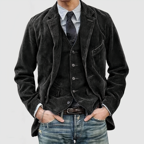 Drune | Lässige Cordjacket