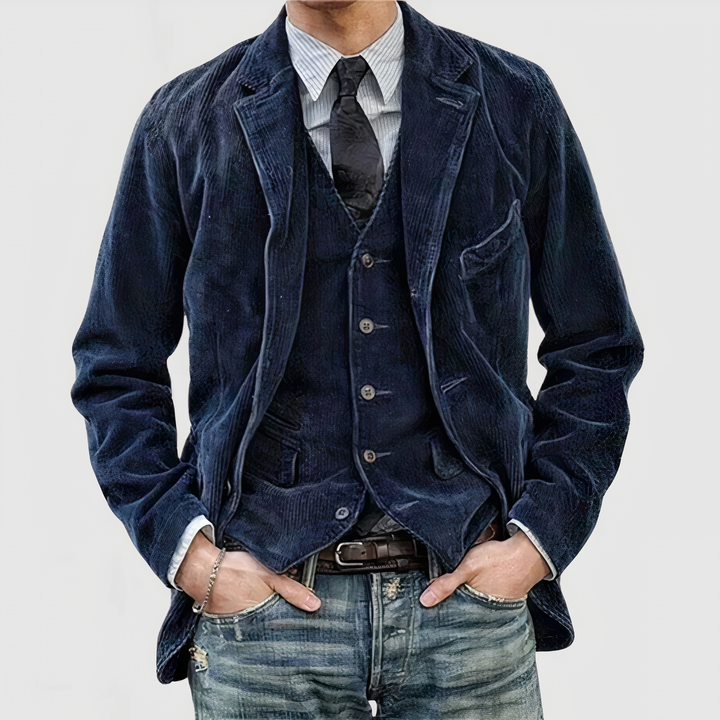 Drune | Lässige Cordjacket