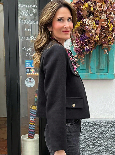 Drune | Vintage Cropped Jacke