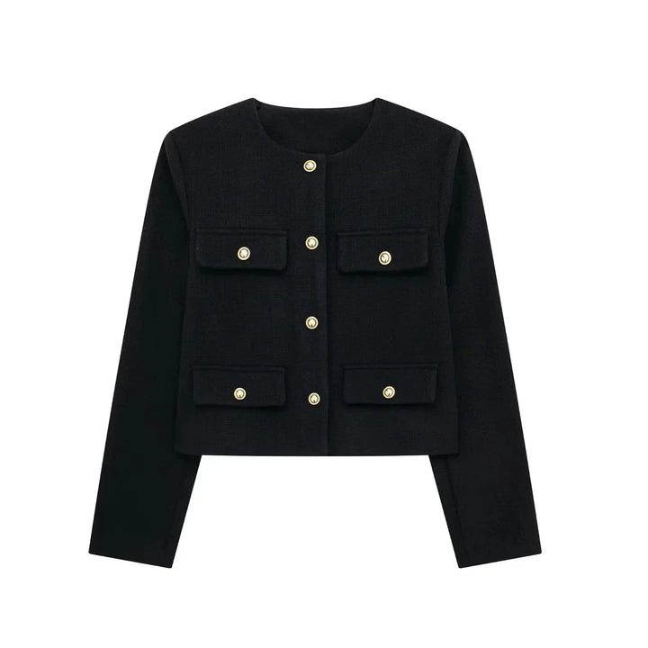 Drune | Vintage Cropped Jacke
