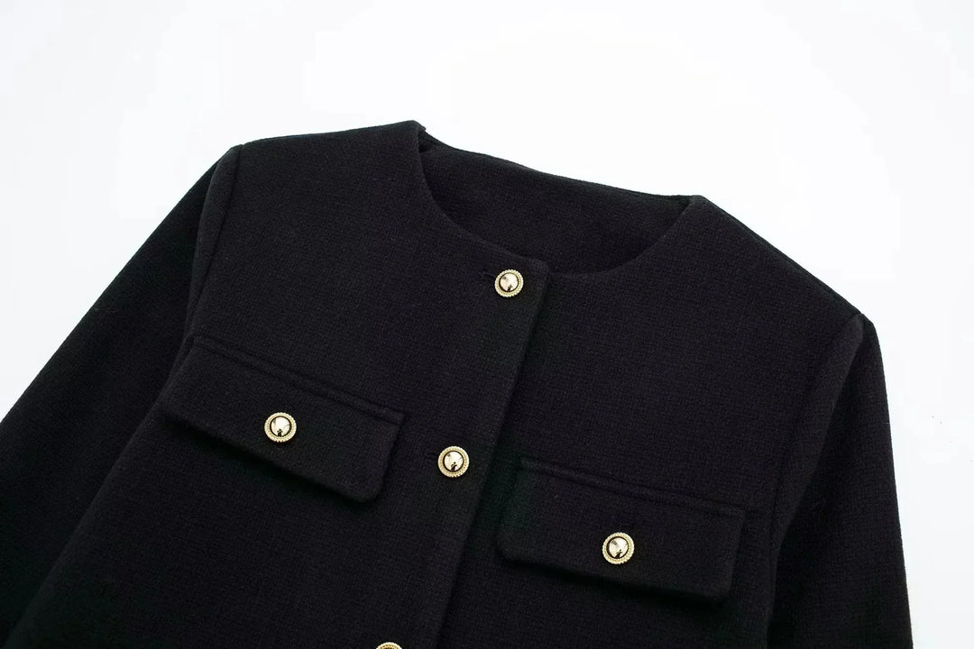 Drune | Vintage Cropped Jacke