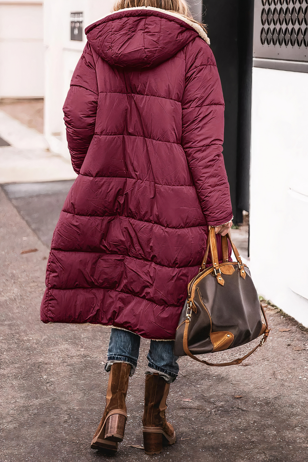 Drune | Lange gepolsterte Jacke mit warmem Futter