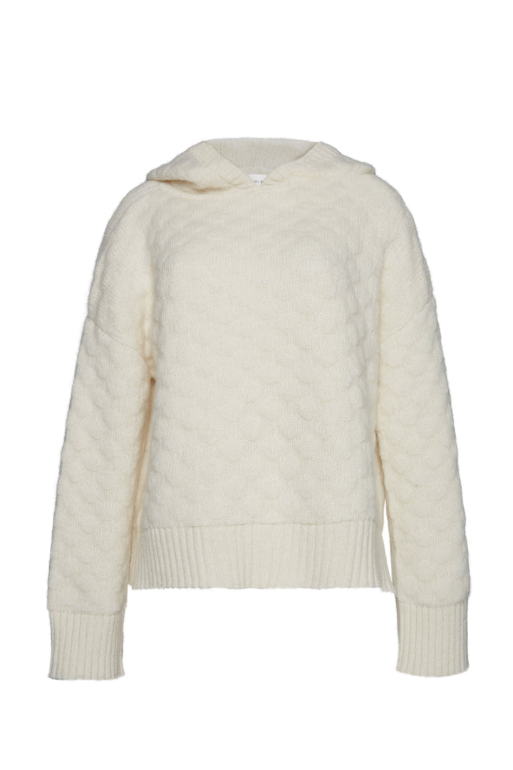 Drune | Strick Hoodie Weich und Bequem Modernes Aussehen