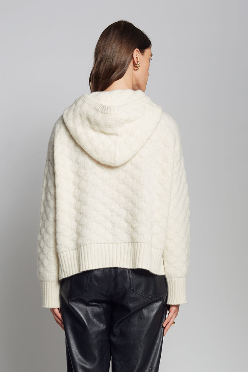 Drune | Strick Hoodie Weich und Bequem Modernes Aussehen