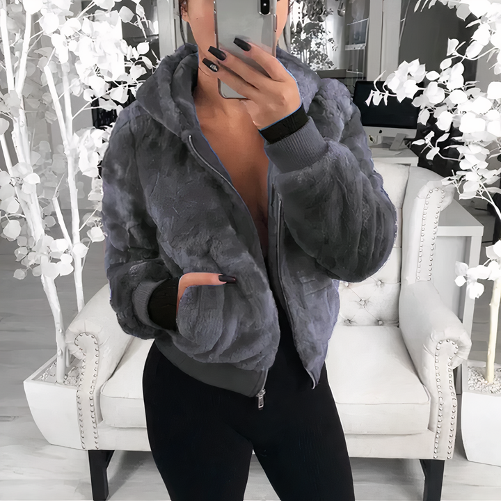 Drune | Damen Steppjacke mit Kapuze