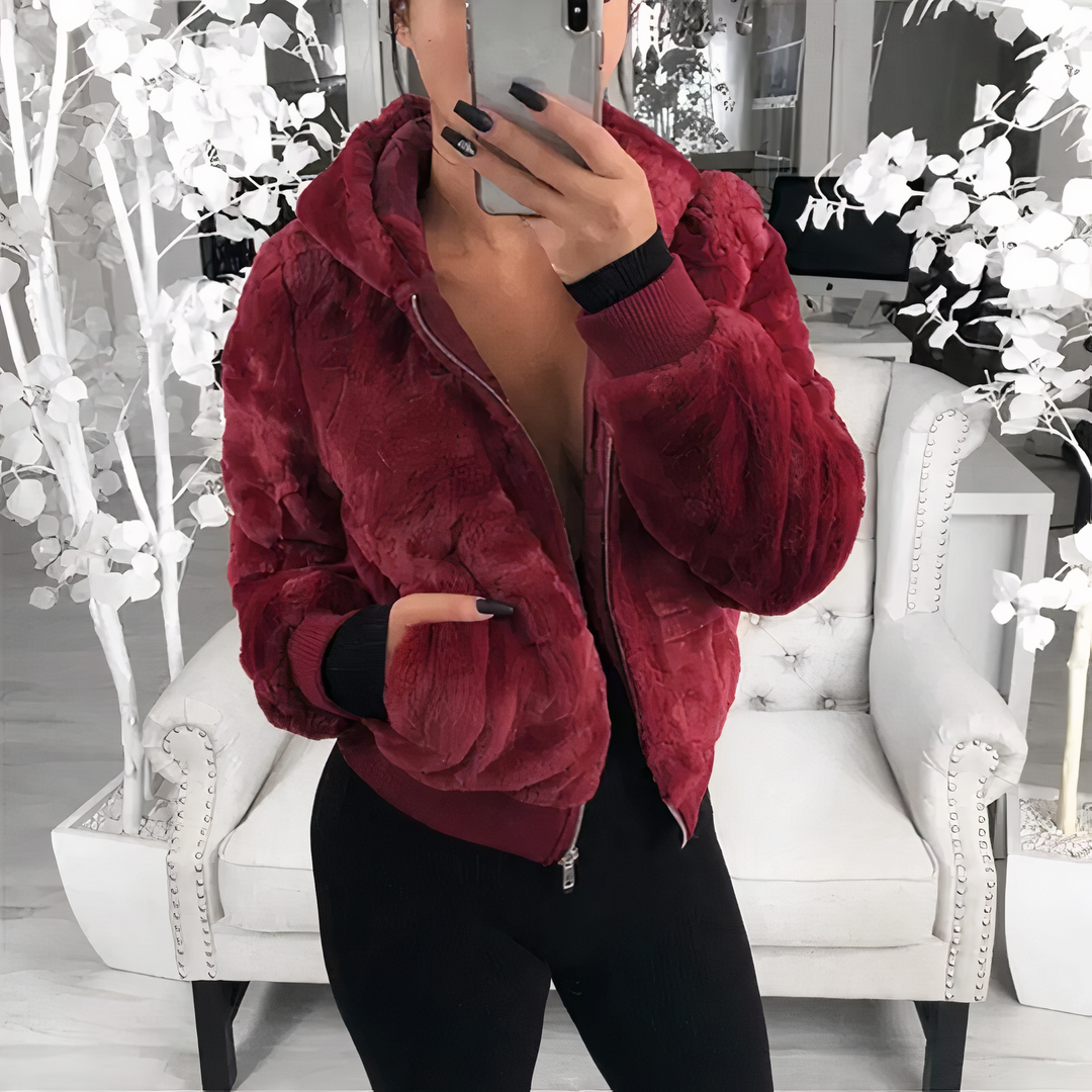 Drune | Damen Steppjacke mit Kapuze