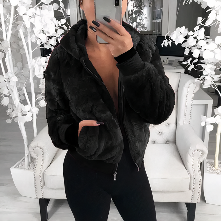 Drune | Damen Steppjacke mit Kapuze