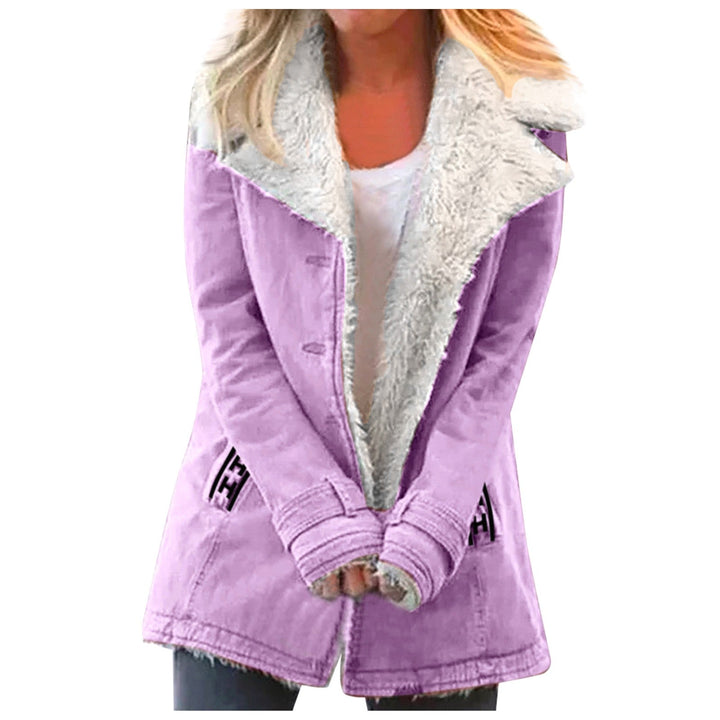 Drune | Damen Winterjacke Mit Reverskragen Und Langen Ärmeln