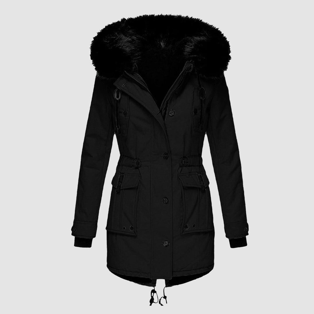 Drune | Eleganter Winter Parka mit Kunstfellkapuze