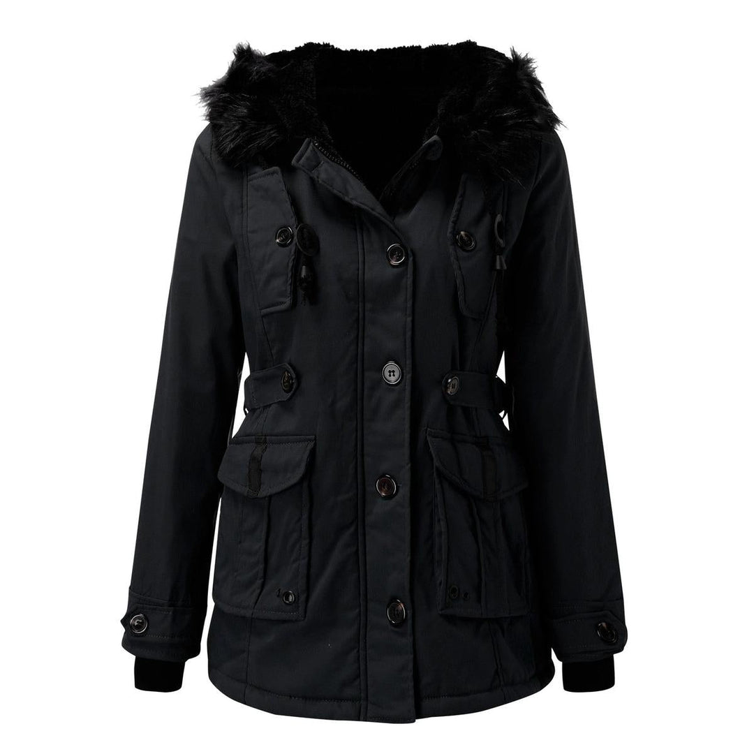 Drune | Eleganter Winter Parka mit Kunstfellkapuze
