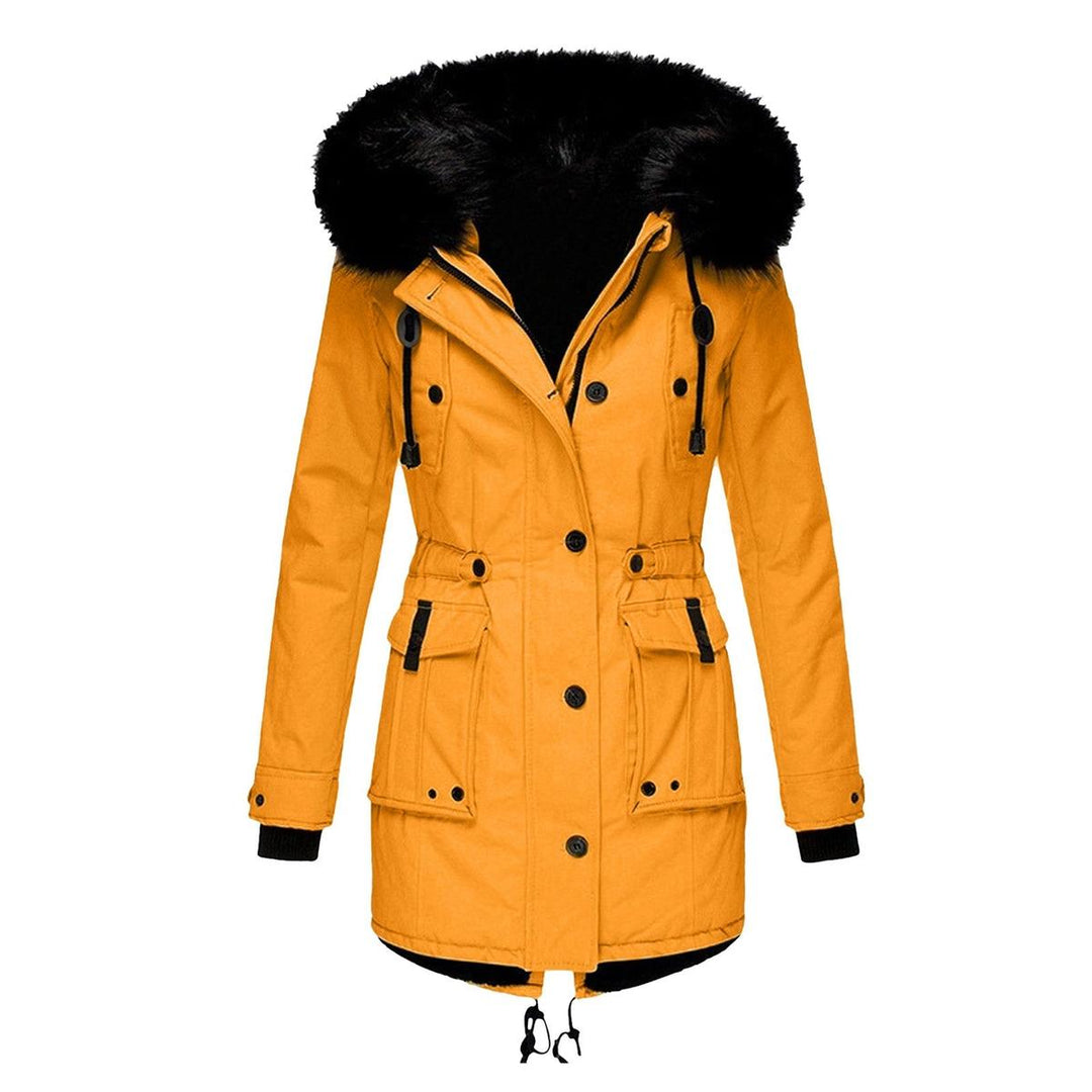 Drune | Eleganter Winter Parka mit Kunstfellkapuze