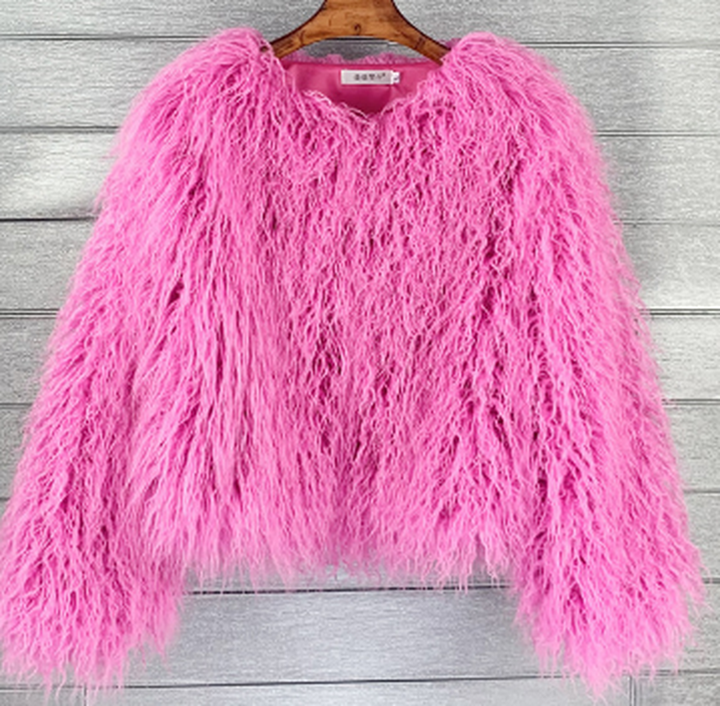 Drune | Eleganter Damen Kunstpelzmantel Für Den Winter