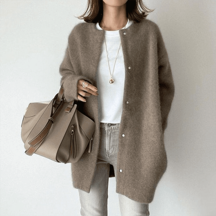 Drune | Damen Cardigan - Weiche Textur für Jeden Anlass