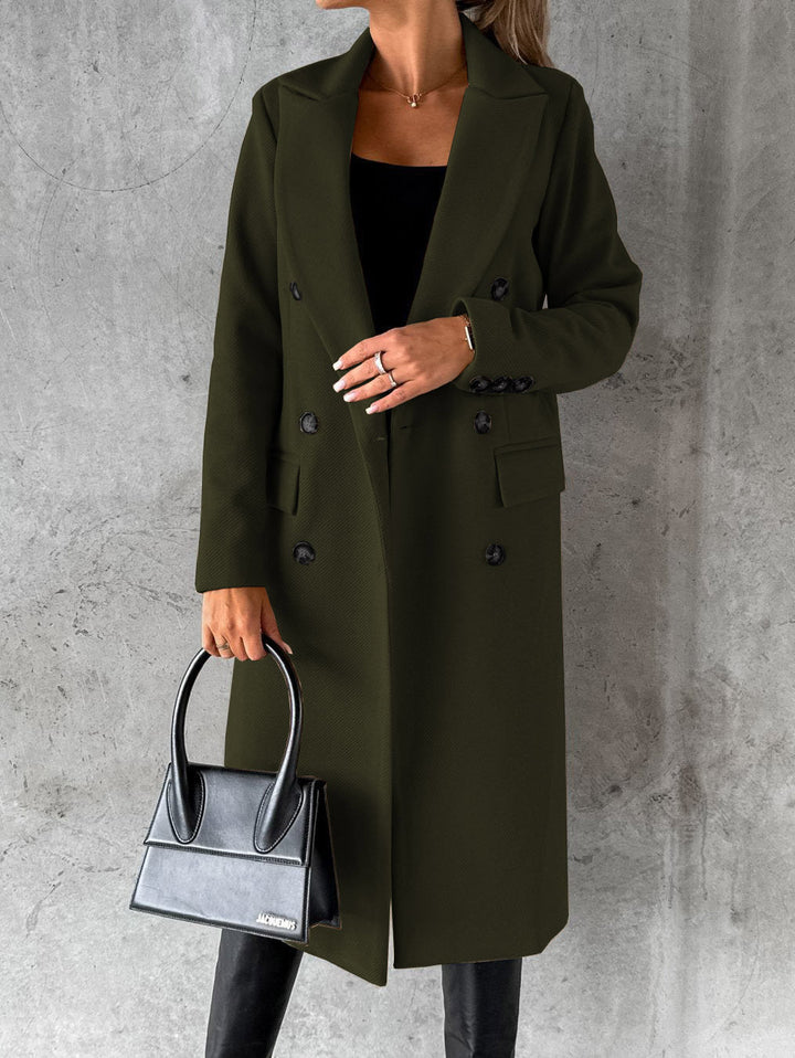Drune | Elegante und bequeme lange Jacke Mantel Damen Jesse