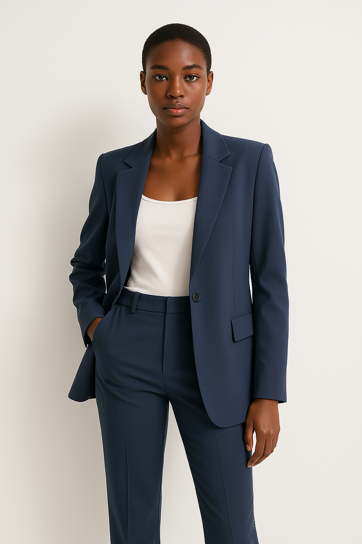 Drune | Blazer und Hosen Set - Damenbekleidung