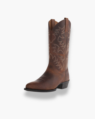 Drune | Cowboy Stiefel Damen - Schwarze Westernstiefel