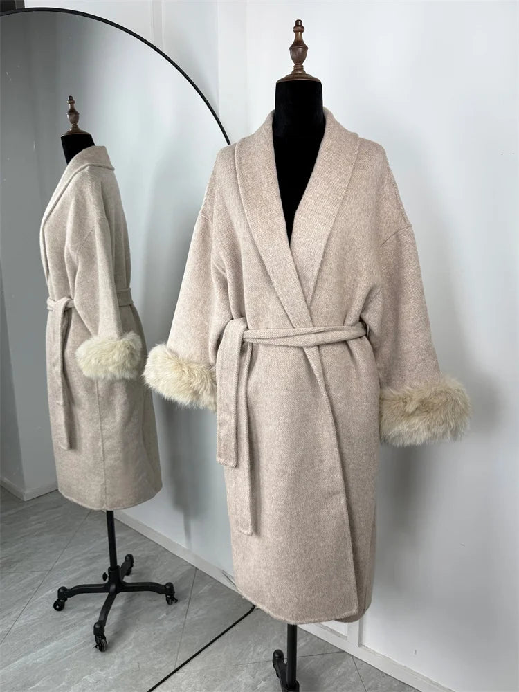 Drune | Wendbare Wolljacke - Damen Winterjacke