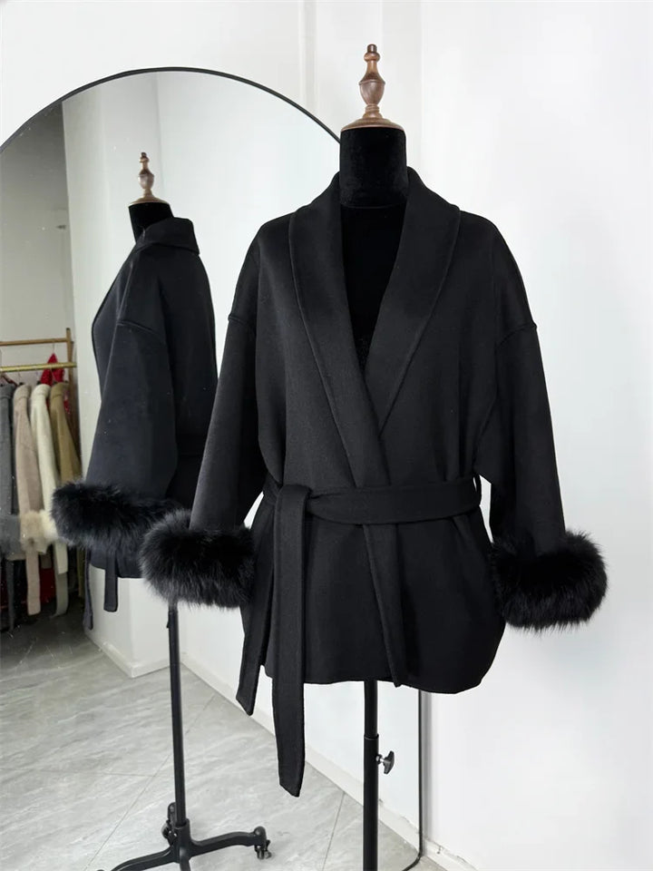 Drune | Wendbare Wolljacke - Damen Winterjacke