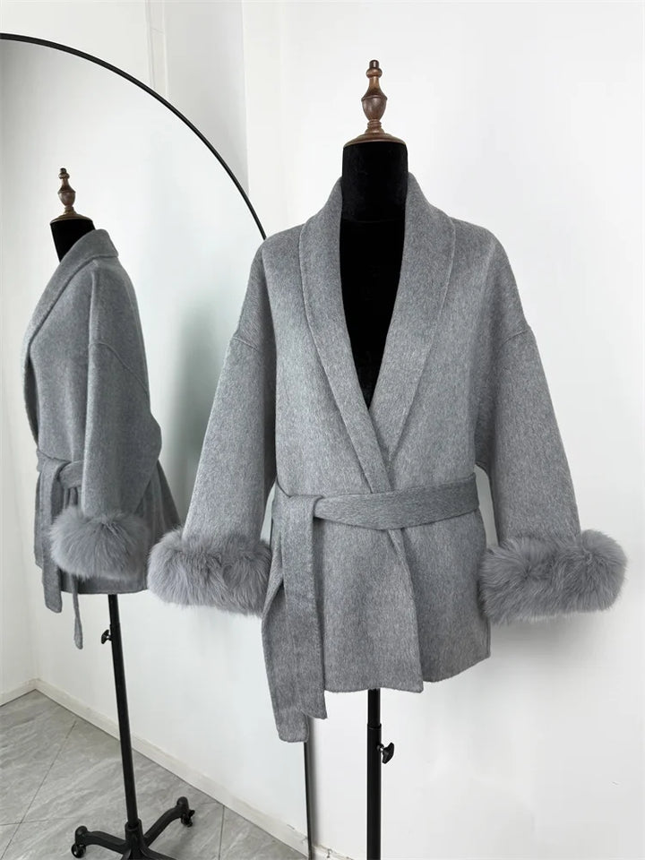 Drune | Wendbare Wolljacke - Damen Winterjacke