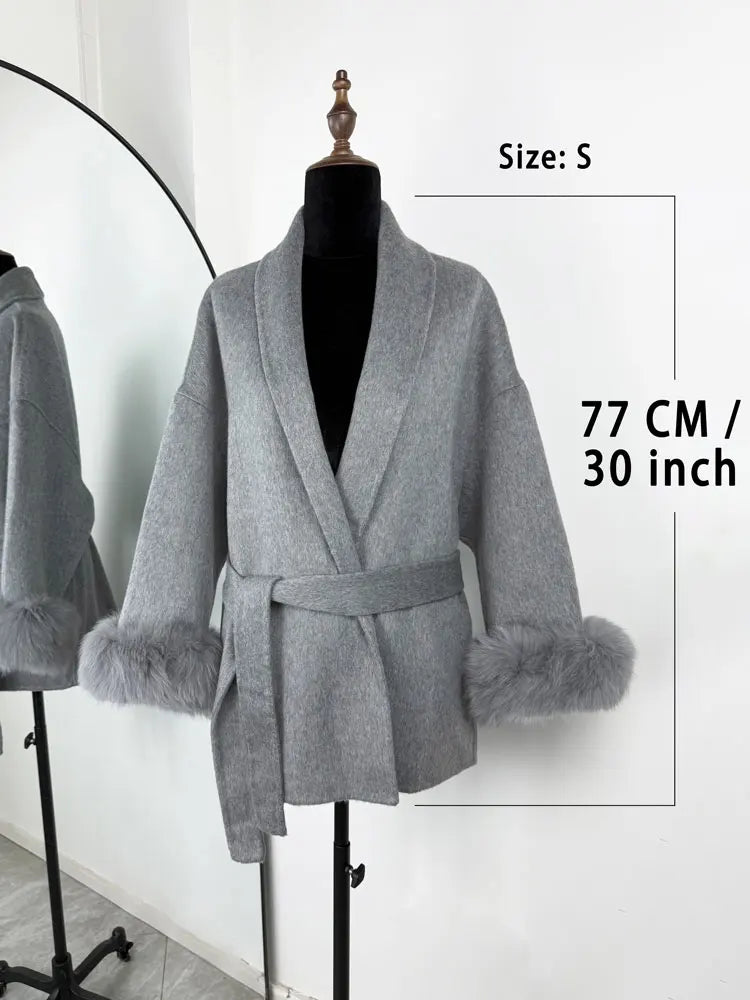 Drune | Wendbare Wolljacke - Damen Winterjacke