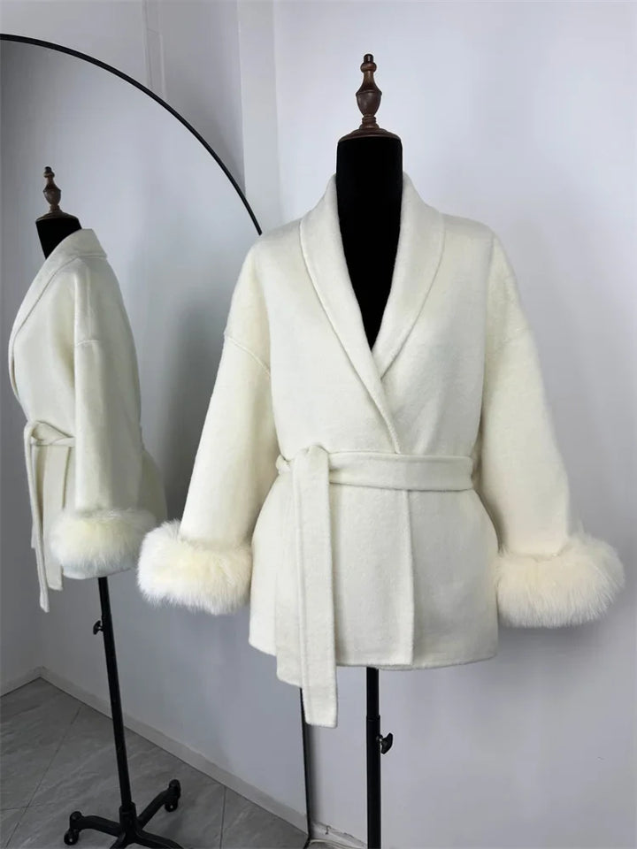Drune | Wendbare Wolljacke - Damen Winterjacke