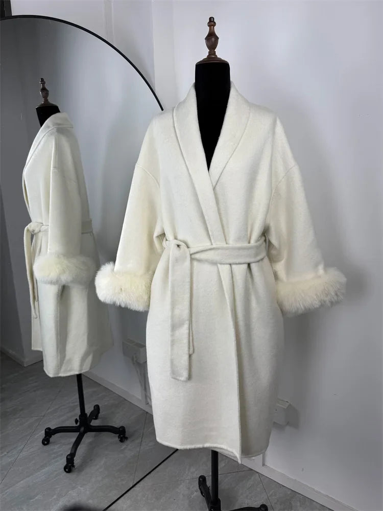 Drune | Wendbare Wolljacke - Damen Winterjacke