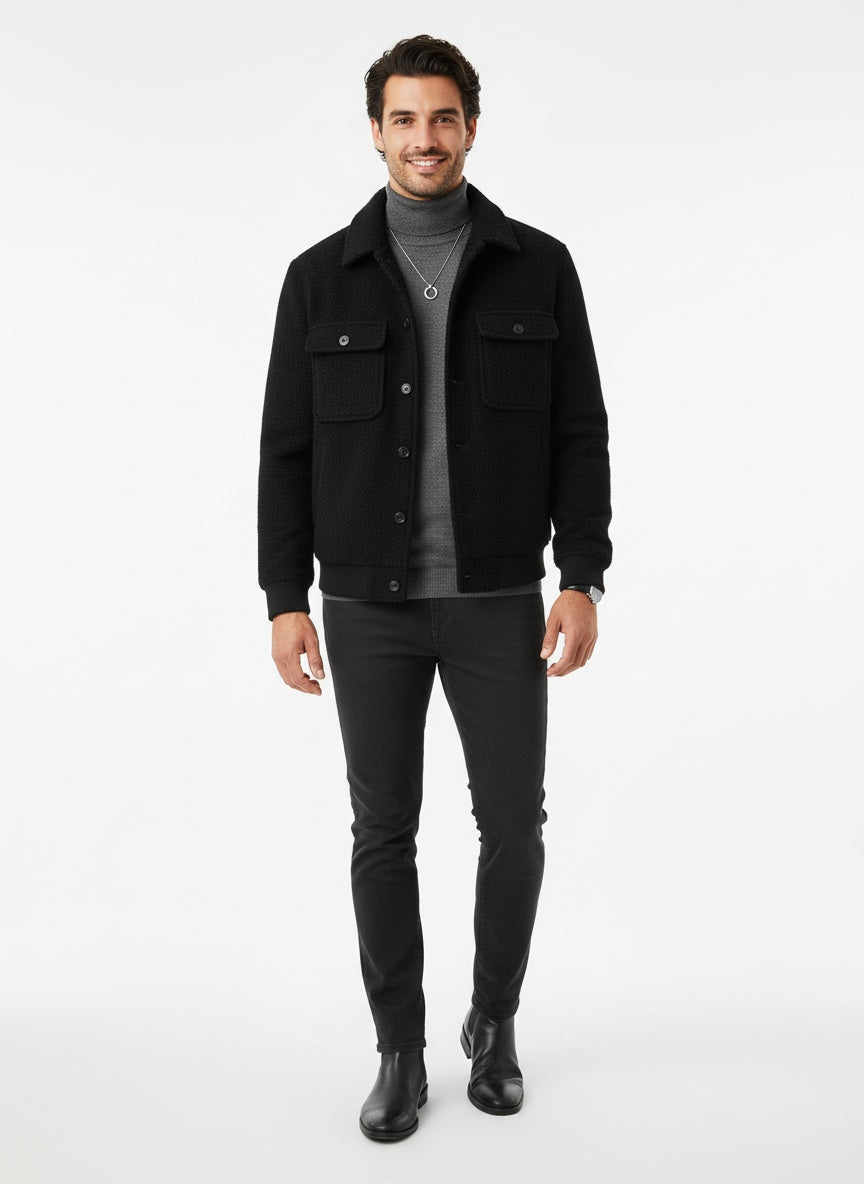 Drune | Herbstjacke mit strukturiertem Schnitt und Taschen
