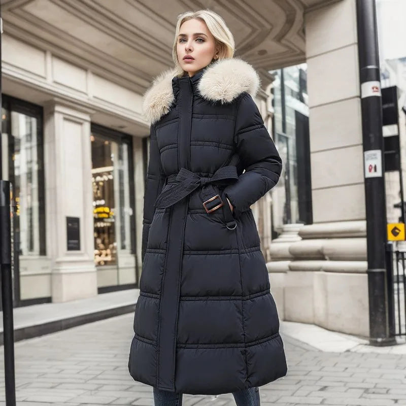 Drune | Elegante Lange Winterjacke