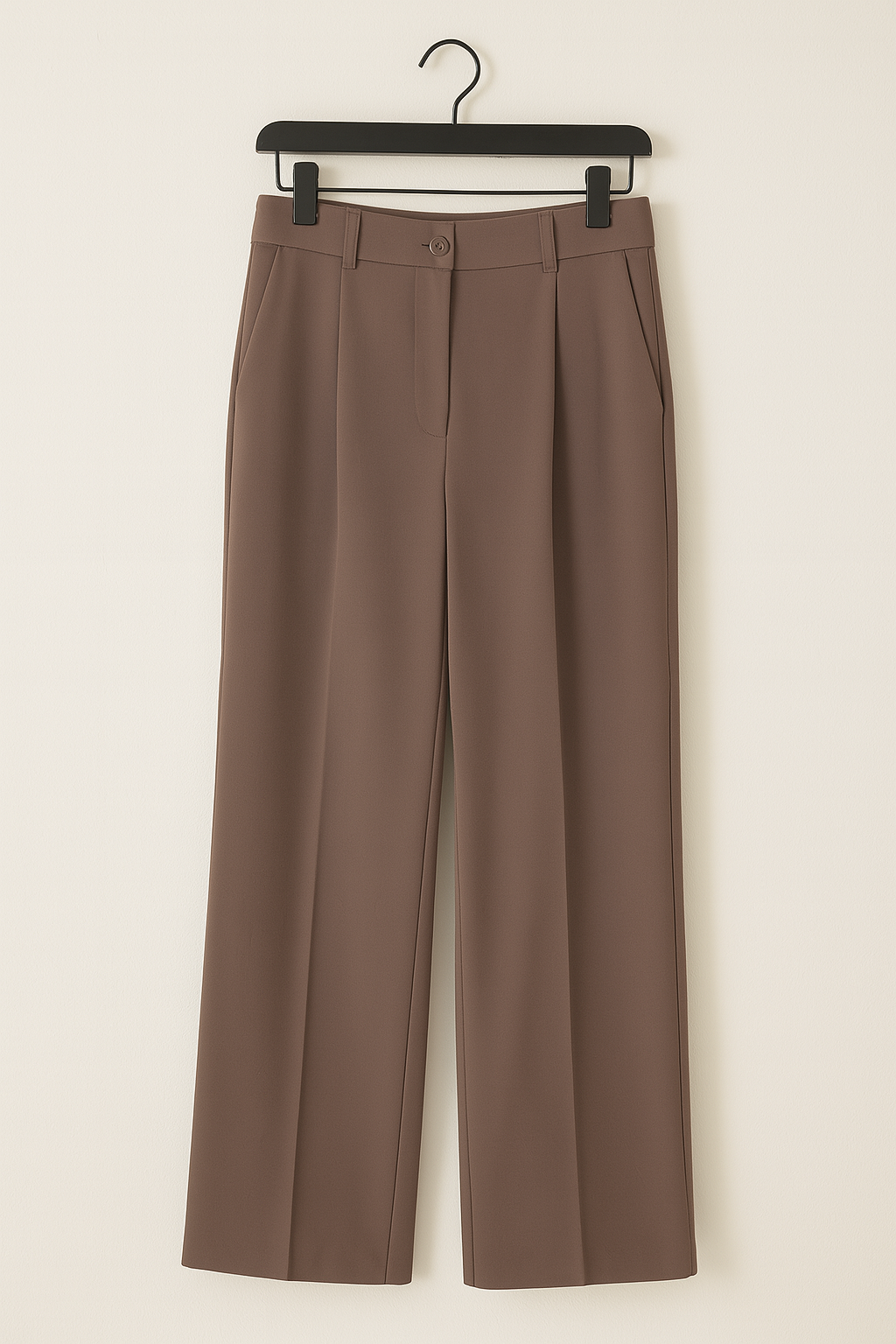 Drune | Stoffhose mit Bundfalten und weitem Bein