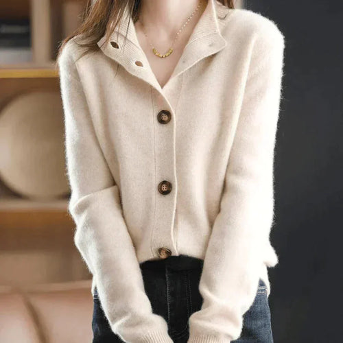 Drune | Eleganter Cardigan mit Knöpfen für Damen