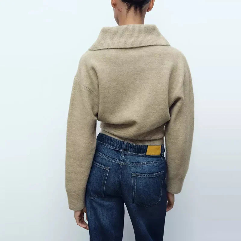 Drune | Eleganter Damenpullover Slim Fit