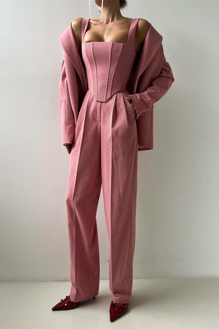 Drune | Dreiteiliger Anzug mit Doppeltem Blazer