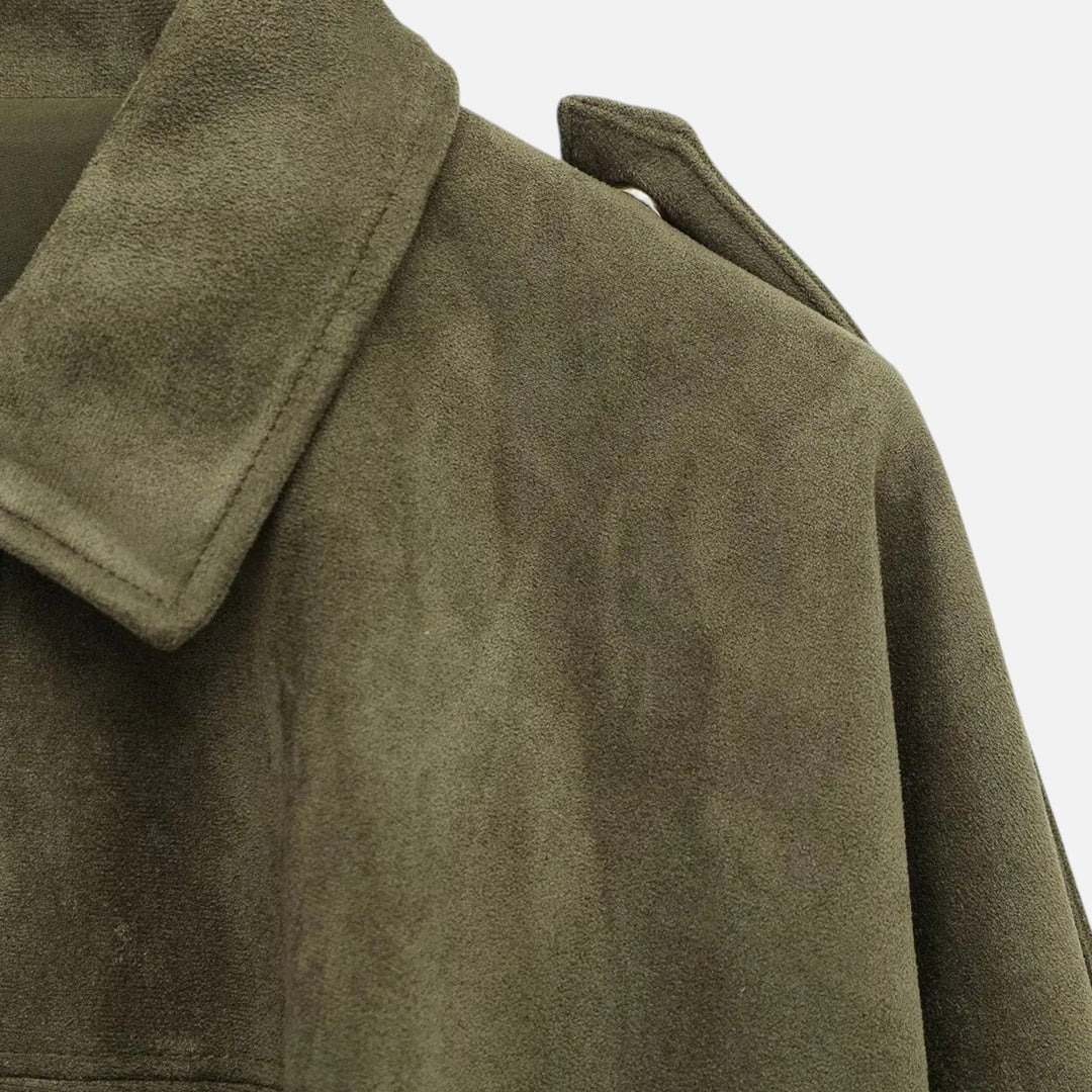 Drune | Eleganz Damen Wildlederjacke