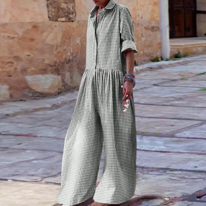 Drune | Lässiger Weicher Sommerlicher Jumpsuit Damen